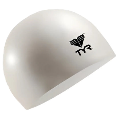 (3 Pack)  Adult Fit Latex Swim Cap - Black